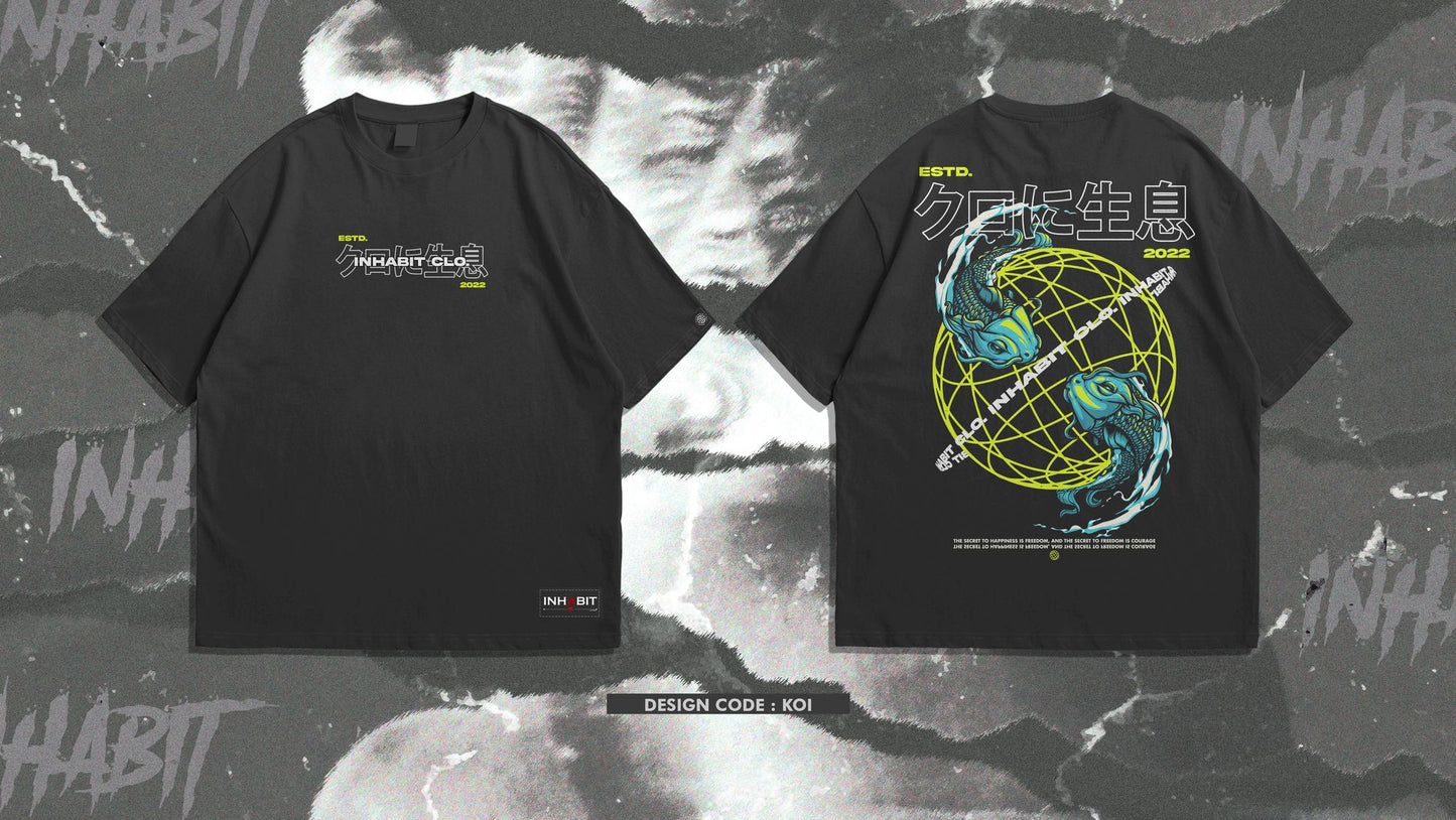 Inhabit Koi World Shirt